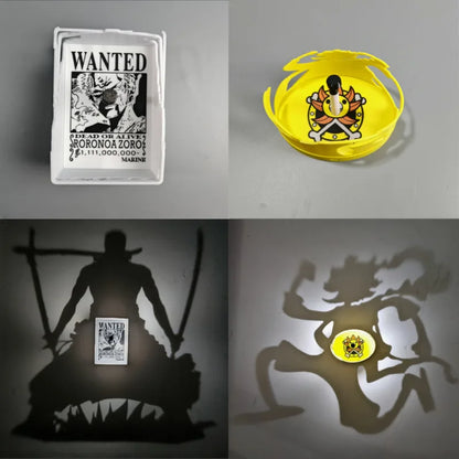 Anime Shadow Light Projection Wall Lamp