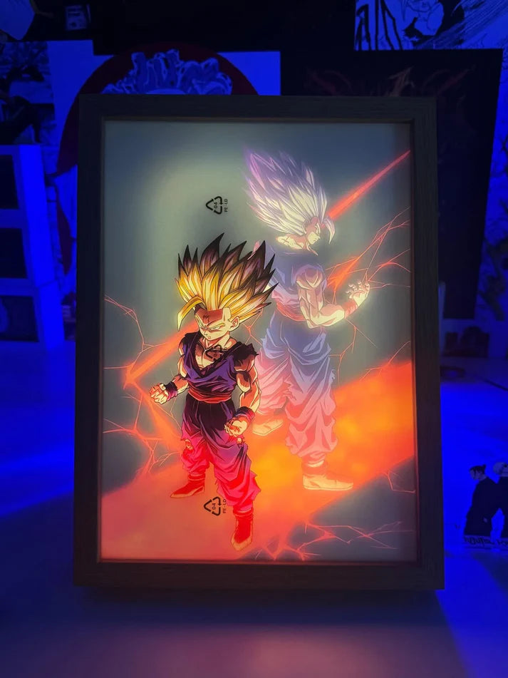 Anime LED Photo Frame – Customizable Images